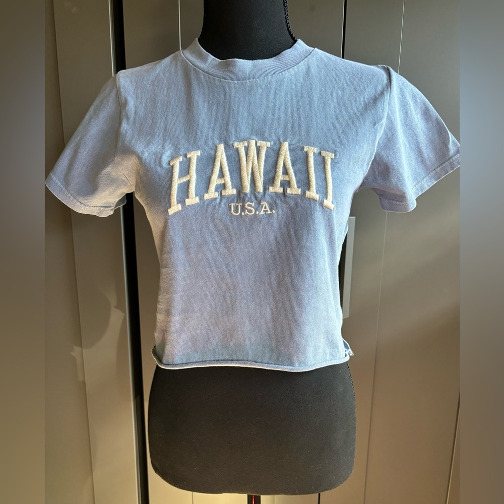 Brandy Melville Light blue top
